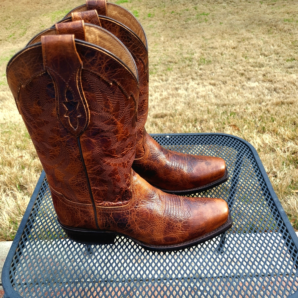 Cody James Men Distressed Leather Cowboy Boots Sz 11D - Picture 2 of 6